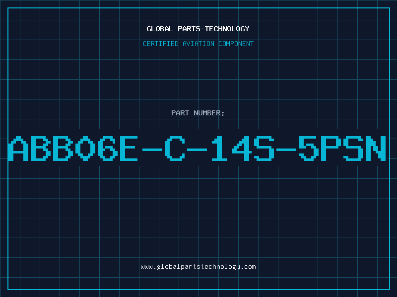 Aviation Part ABB06E-C-14S-5PSN