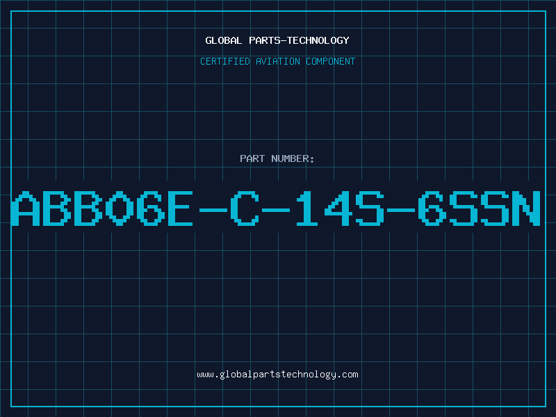 Aviation Part ABB06E-C-14S-6SSN