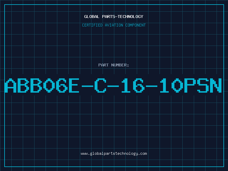 Aviation Part ABB06E-C-16-10PSN
