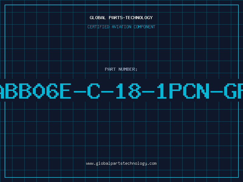 Aviation Part ABB06E-C-18-1PCN-GP