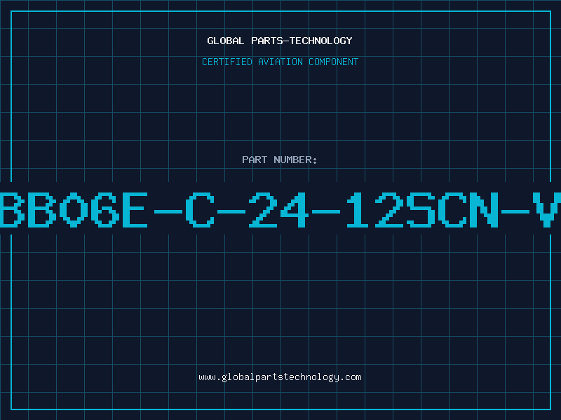 Aviation Part ABB06E-C-24-12SCN-V0