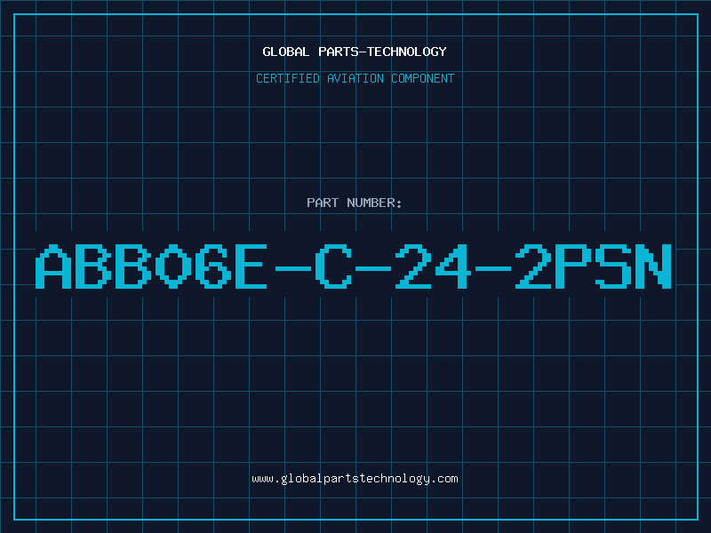 Aviation Part ABB06E-C-24-2PSN