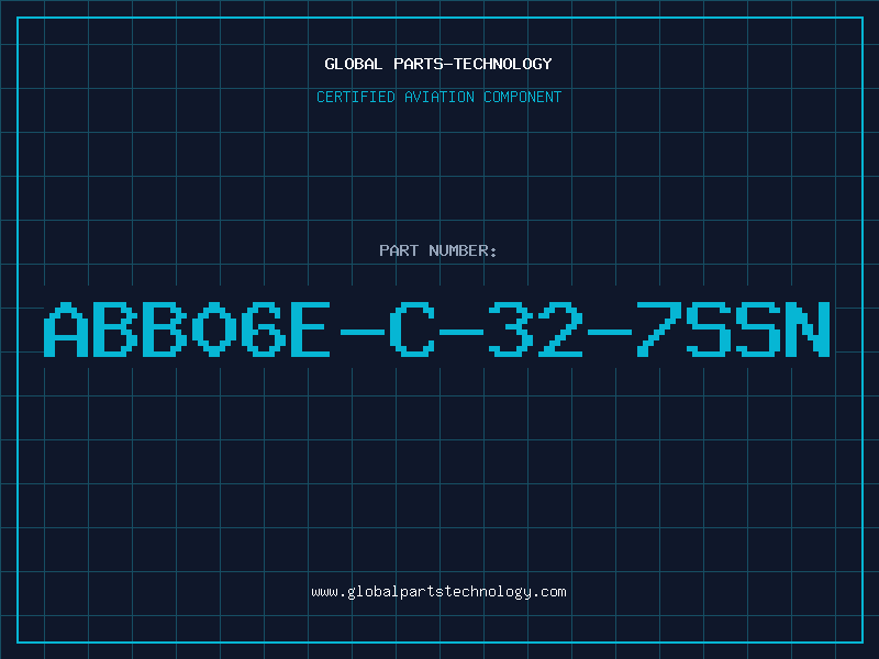 Aviation Part ABB06E-C-32-7SSN