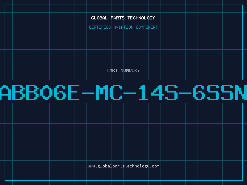 Aviation Part ABB06E-MC-14S-6SSN