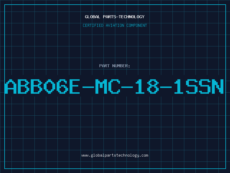 Aviation Part ABB06E-MC-18-1SSN