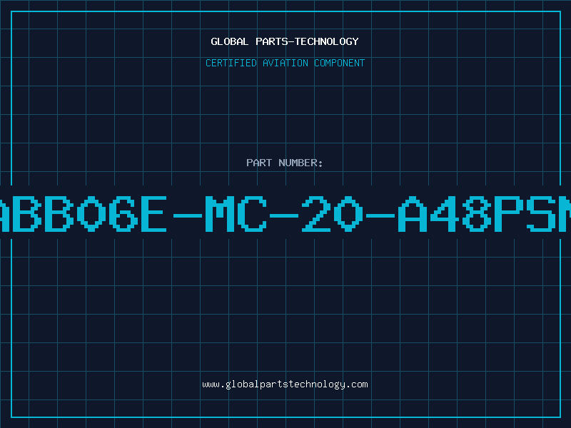 Aviation Part ABB06E-MC-20-A48PSN