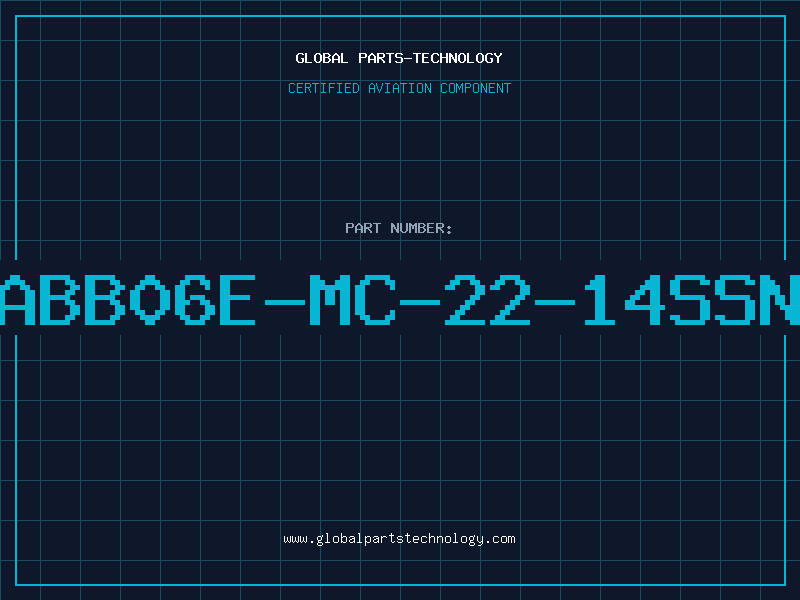 Aviation Part ABB06E-MC-22-14SSN