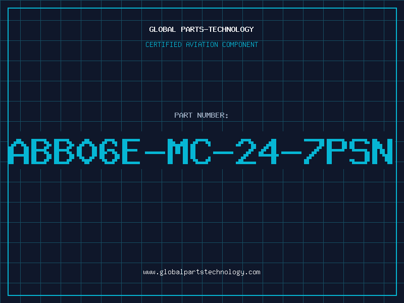 Aviation Part ABB06E-MC-24-7PSN