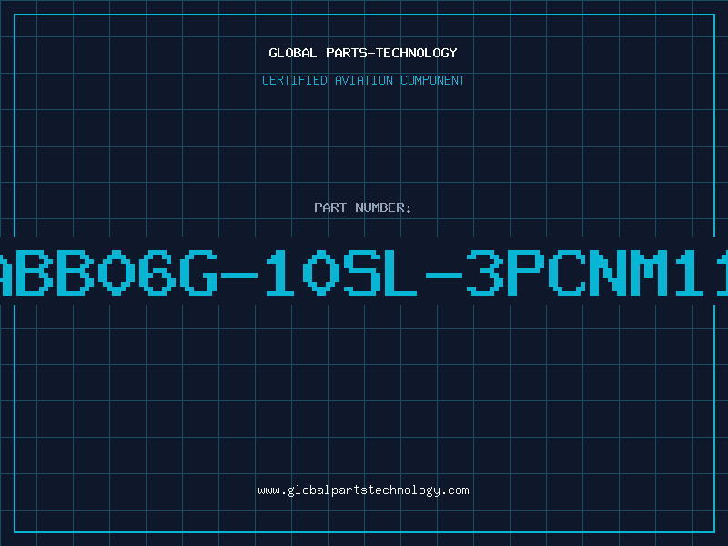 Aviation Part ABB06G-10SL-3PCNM11