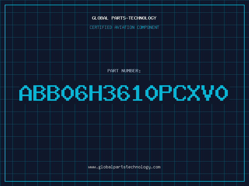 Aviation Part ABB06H3610PCXV0