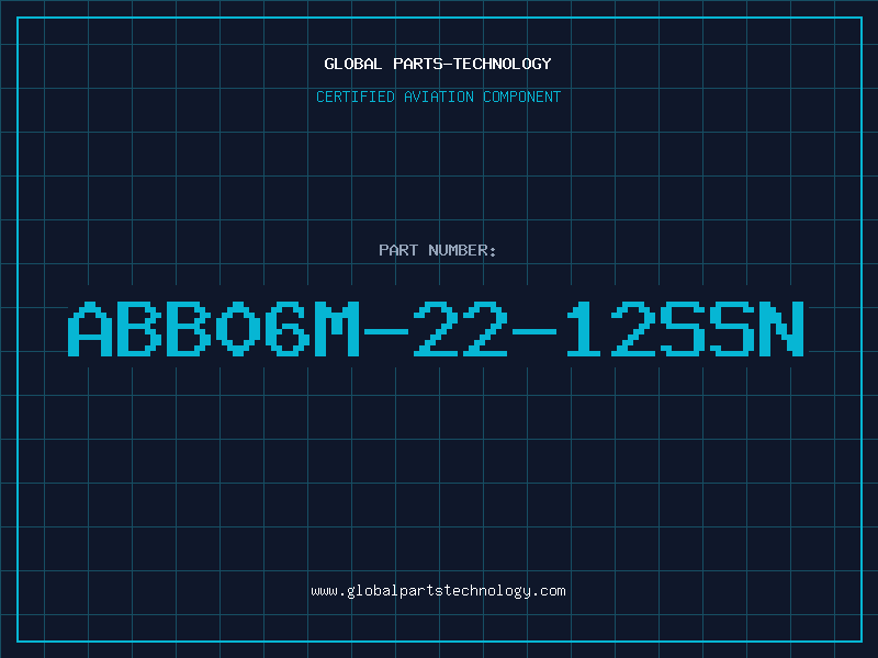Aviation Part ABB06M-22-12SSN