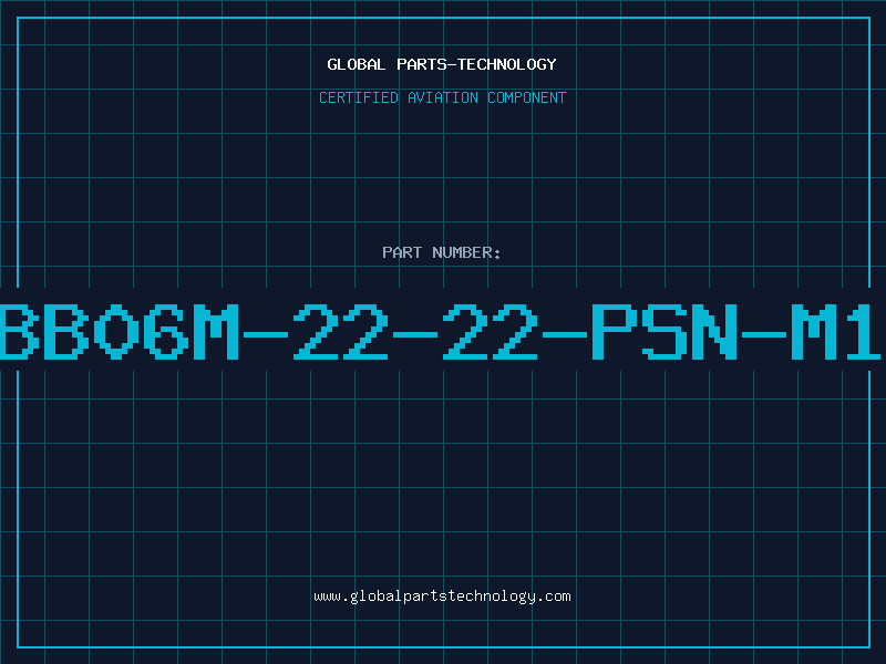 Aviation Part ABB06M-22-22-PSN-M11