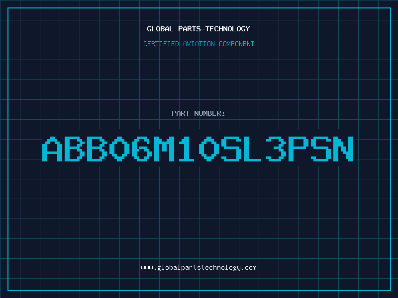 Aviation Part ABB06M10SL3PSN