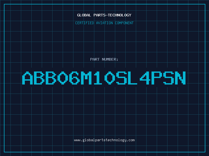 Aviation Part ABB06M10SL4PSN