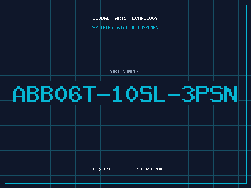 Aviation Part ABB06T-10SL-3PSN
