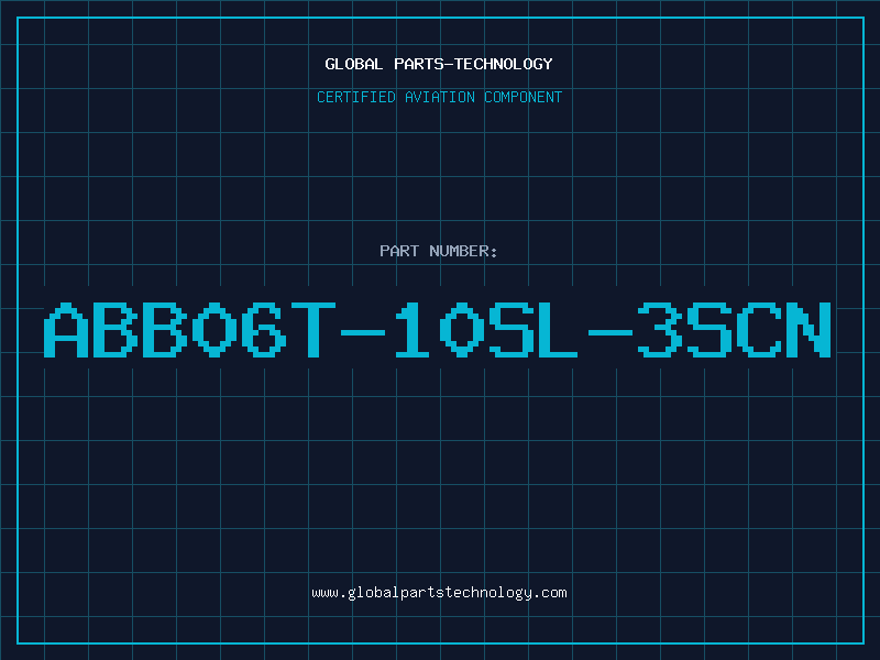 Aviation Part ABB06T-10SL-3SCN