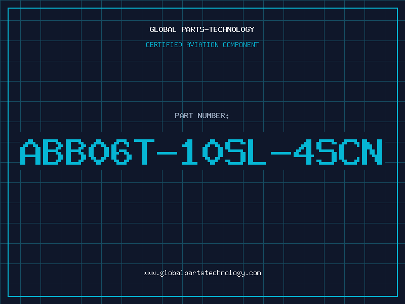 Aviation Part ABB06T-10SL-4SCN
