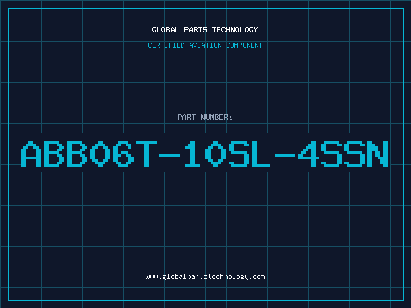 Aviation Part ABB06T-10SL-4SSN