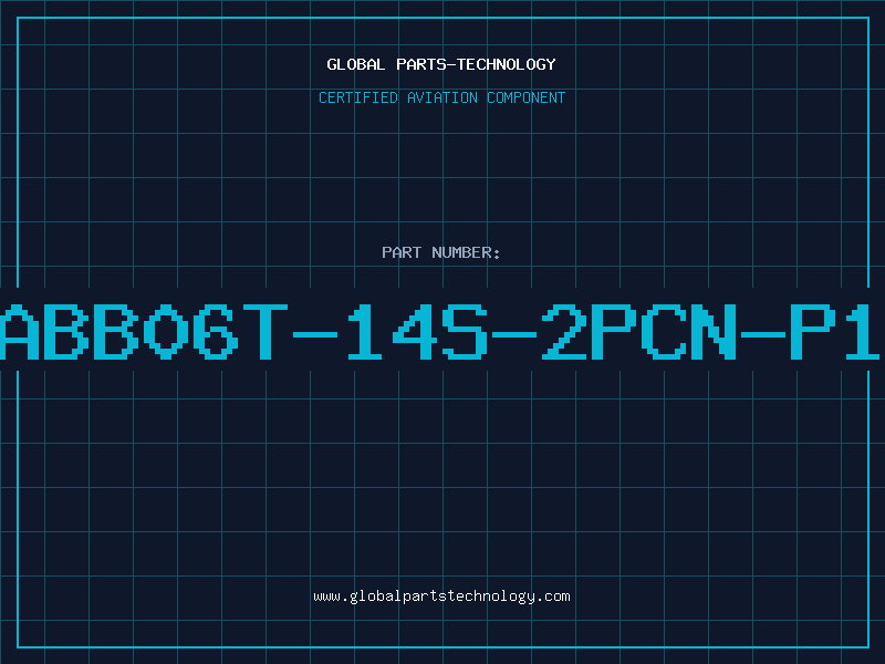 Aviation Part ABB06T-14S-2PCN-P1