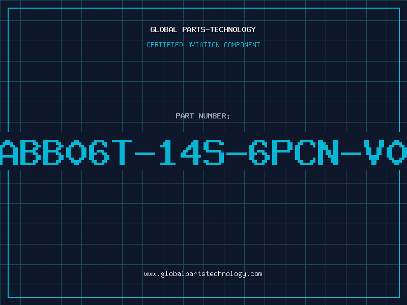 Aviation Part ABB06T-14S-6PCN-V0