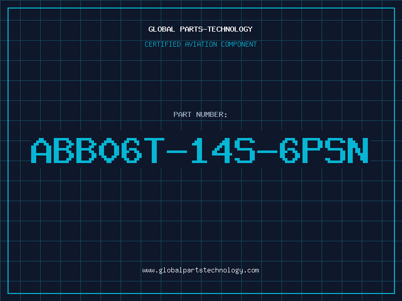 Aviation Part ABB06T-14S-6PSN