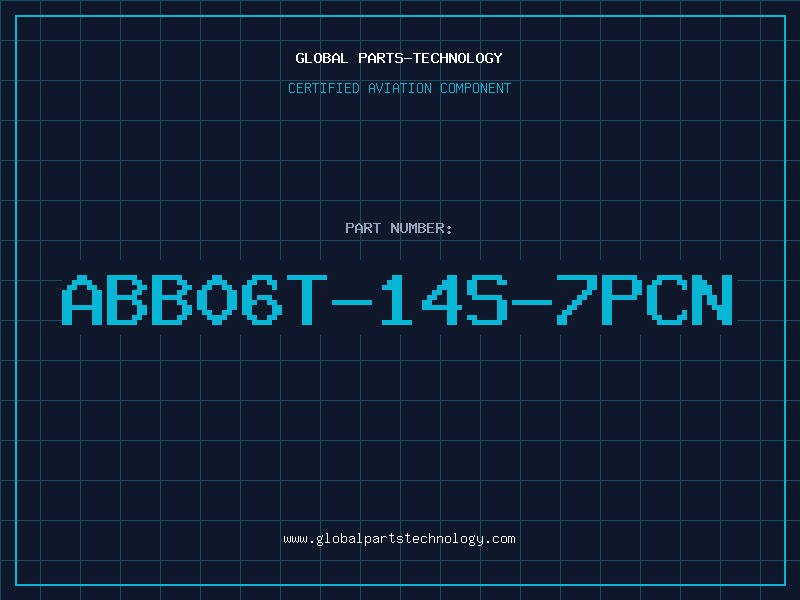Aviation Part ABB06T-14S-7PCN