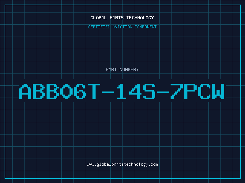 Aviation Part ABB06T-14S-7PCW