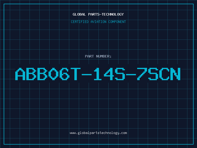 Aviation Part ABB06T-14S-7SCN