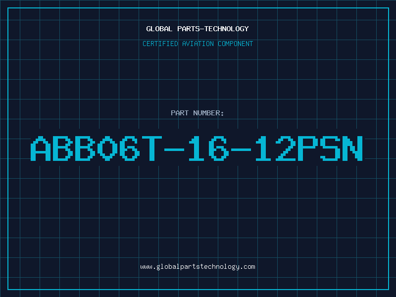 Aviation Part ABB06T-16-12PSN