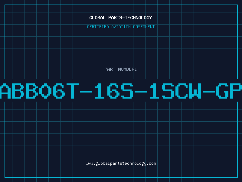 Aviation Part ABB06T-16S-1SCW-GP