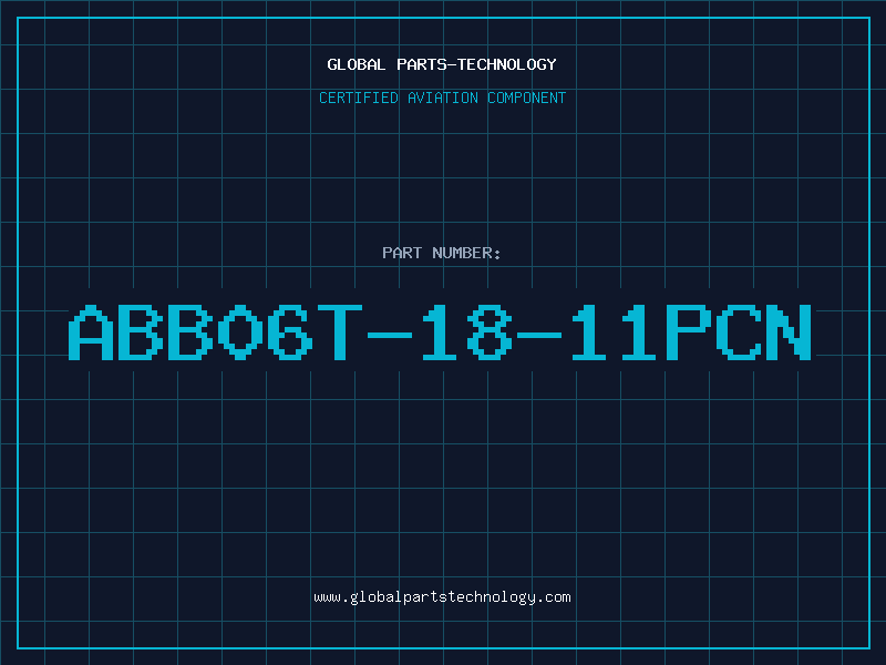 Aviation Part ABB06T-18-11PCN