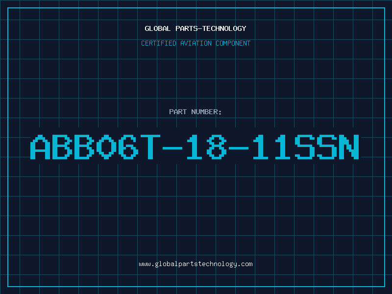 Aviation Part ABB06T-18-11SSN