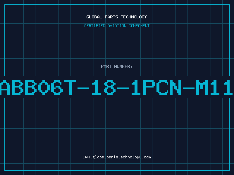 Aviation Part ABB06T-18-1PCN-M11