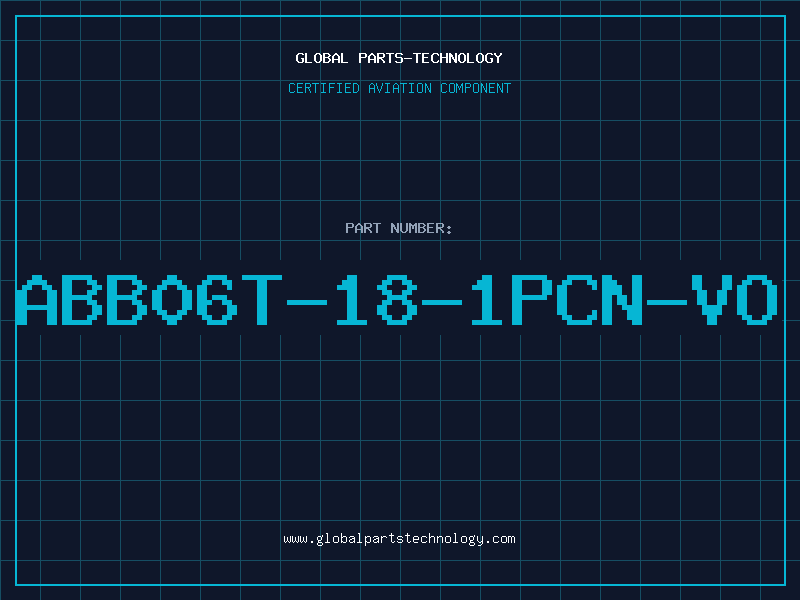 Aviation Part ABB06T-18-1PCN-VO