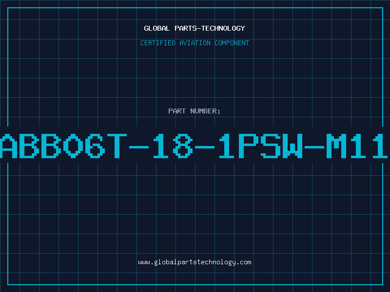 Aviation Part ABB06T-18-1PSW-M11
