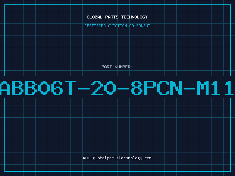 Aviation Part ABB06T-20-8PCN-M11