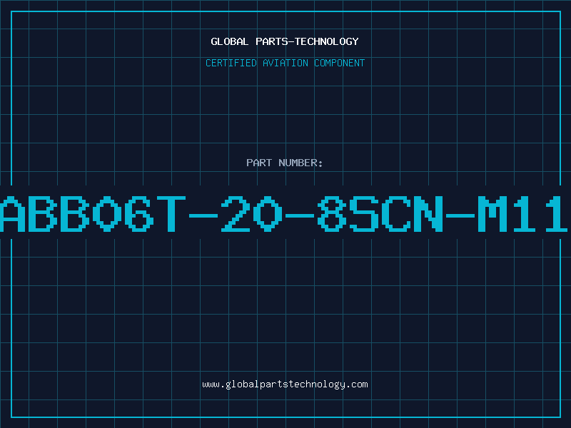 Aviation Part ABB06T-20-8SCN-M11
