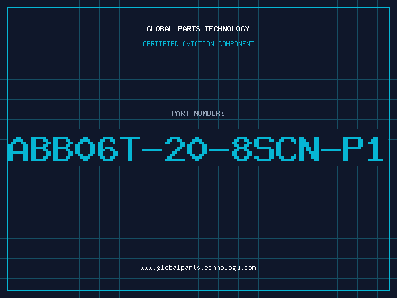 Aviation Part ABB06T-20-8SCN-P1