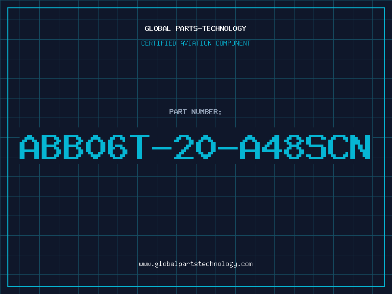 Aviation Part ABB06T-20-A48SCN