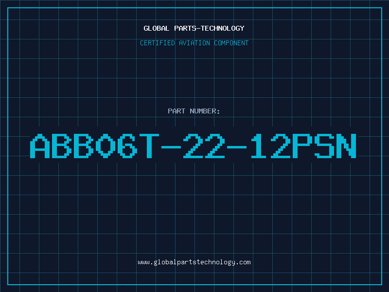 Aviation Part ABB06T-22-12PSN