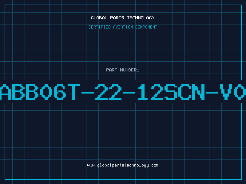 Aviation Part ABB06T-22-12SCN-V0