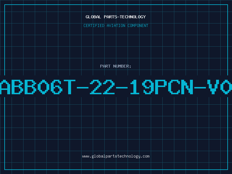Aviation Part ABB06T-22-19PCN-V0