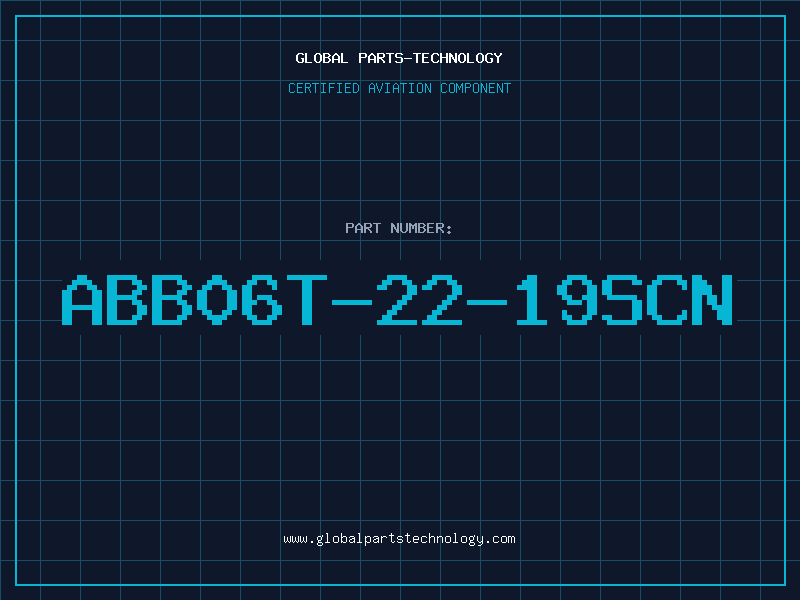 Aviation Part ABB06T-22-19SCN
