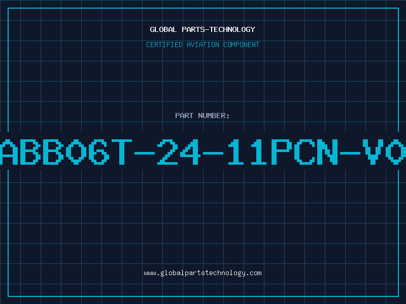Aviation Part ABB06T-24-11PCN-V0