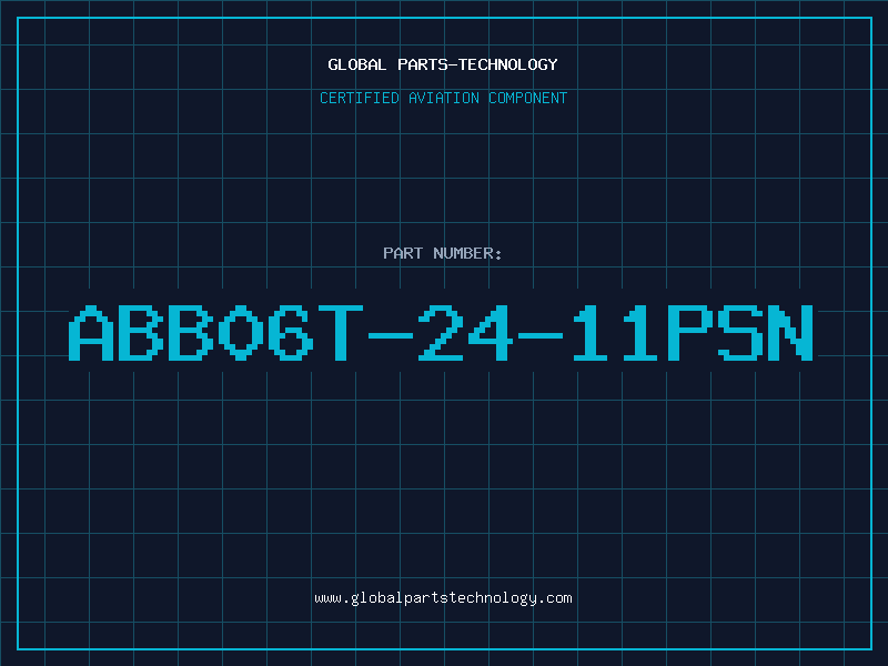 Aviation Part ABB06T-24-11PSN