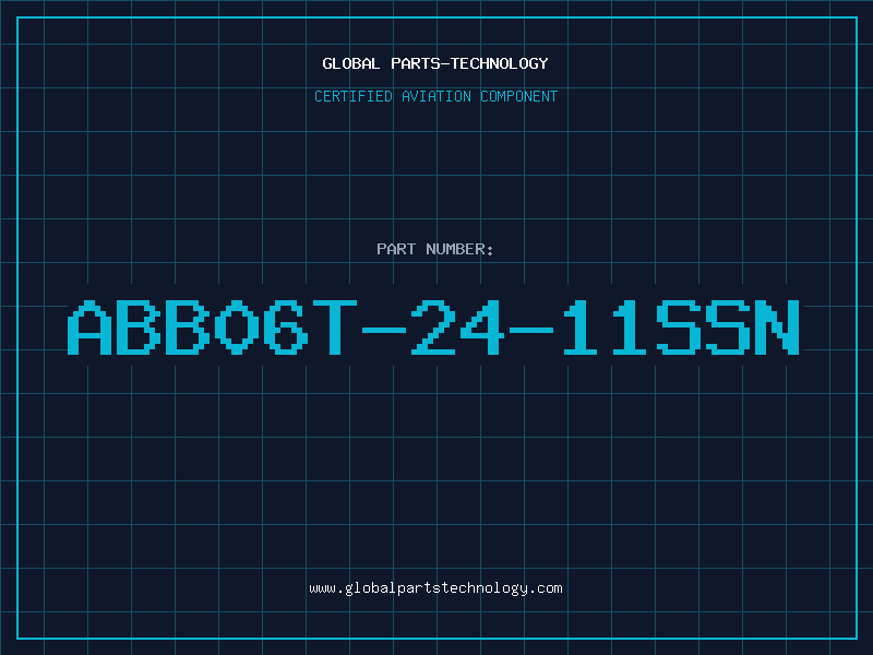 Aviation Part ABB06T-24-11SSN