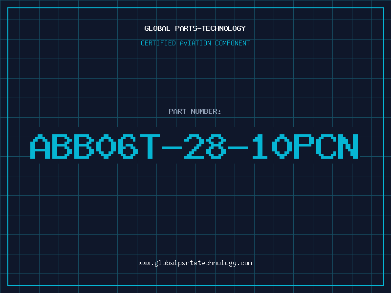 Aviation Part ABB06T-28-10PCN