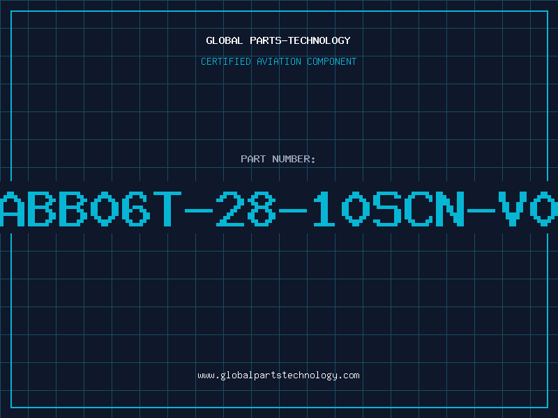 Aviation Part ABB06T-28-10SCN-V0