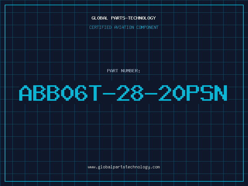 Aviation Part ABB06T-28-20PSN