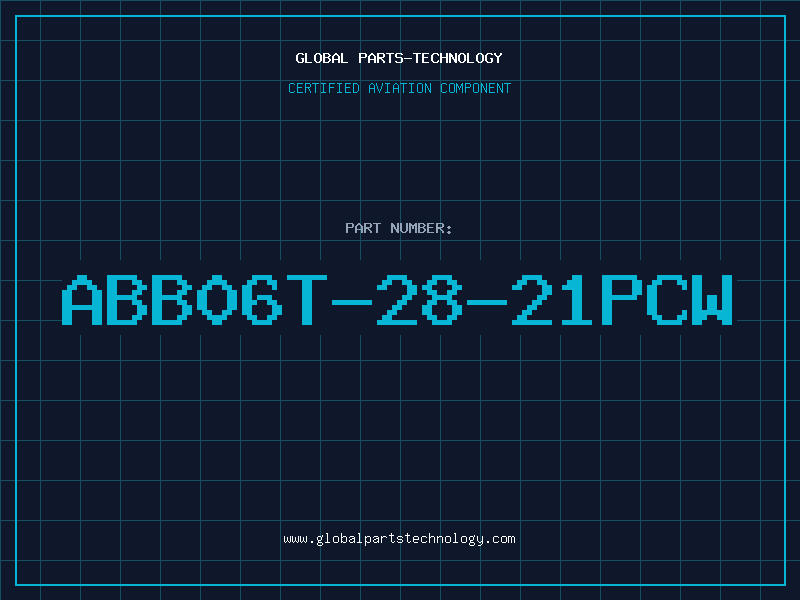 Aviation Part ABB06T-28-21PCW